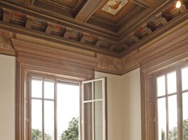 Nuova linea Arte di serramenti in legno da progetto per palazzo storico vincolato