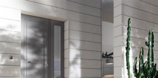 Rivestimento per blindate. Eleganza geometrica in rovere spazzolato in 6 tinte