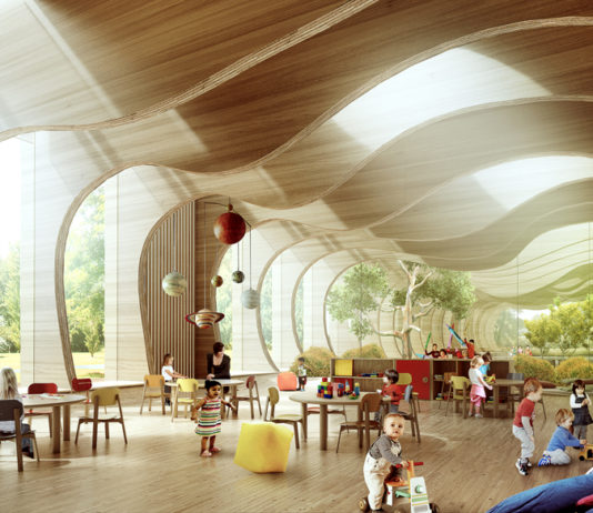 Sostenibilità, architettura all’avanguardia e “visione” pedagogia per nuovo asilo nido