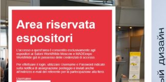 Perfezionata piattaforma WEB dedicata agli espositori i Saloni Worldwide Moscow