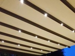 Pergolati con impalpabile e personalizzata architettura di illuminazione integrata