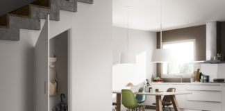 Soluzione filomuro per chiudere con continuità e stile ogni spazio della casa