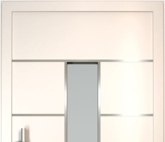 Nuovi allestimenti e nuovo design per portoncini in PVC- alluminio e solo alluminio