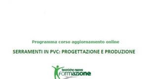 Serramenti in PVC, elaborazione fisica e produttiva. Online 1°modulo didattico avanzato