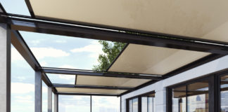 Tessuto più sottile membrana translucida uguale tenda solare impermeabile per eccellenza