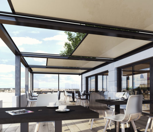 Tessuto più sottile membrana translucida uguale tenda solare impermeabile per eccellenza