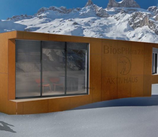 Progetto Biosphera 2.0 al via. La casa del futuro a energia zero ai piedi del Monte Bianco