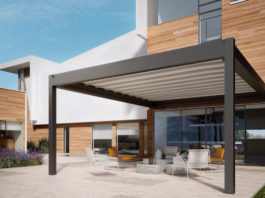 Nuova famiglia di pergole portatrici di profonda revisione del concetto di spazio