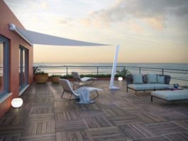 Vele ombreggianti, tocco minimal-chic per zone d’ombra impalpabili e discrete