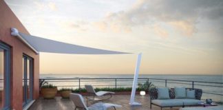 Vele ombreggianti, tocco minimal-chic per zone d’ombra impalpabili e discrete