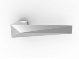 Simmetria e sfaccettate distorsione. Due nuove maniglie, due forti espressioni creative