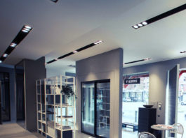 Protagonisti anche i modelli di ES Finestra nel nuovo showroom di Tierre Infissi