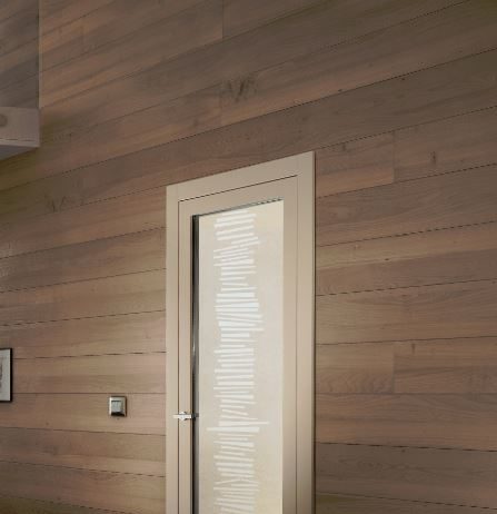 Moderna prospettiva “Inversa” di porte filomuro personalizzabili pure nello stipite