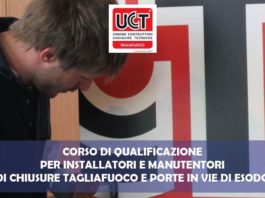 Qualificazione per chiusure tagliafuoco e porte vie esodo. 3 date per i corsi UCCT