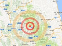 Terremoto regioni del centro: 12 settimane per richiedere il fondo europeo di solidarietà