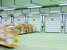 Portoni a scorrimento rapido Iso Speed Cold per aree di surgelazione (Umax 0,3)