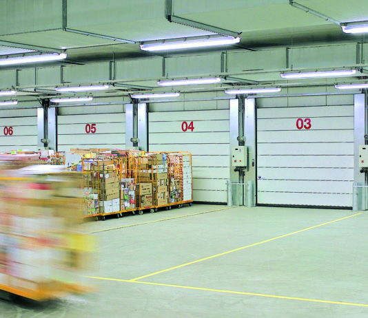 Portoni a scorrimento rapido Iso Speed Cold per aree di surgelazione (Umax 0,3)