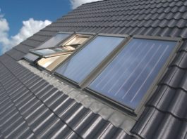 Nuovi collettori solari SKW e SKC FAKRO combinabili con le finestre da tetto