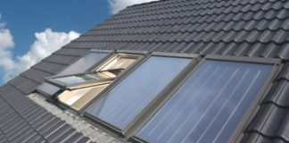 Nuovi collettori solari SKW e SKC FAKRO combinabili con le finestre da tetto