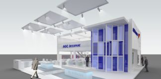 AGC Interpane a Glasstec 2016. Nuovi prodotti e nuovo stand con 200 mq di vetro