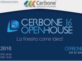 Cerbone 16 Open House. A Roma formazione e informazione sul serramento nella nuova sede