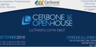 Cerbone 16 Open House. A Roma formazione e informazione sul serramento nella nuova sede