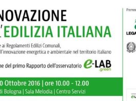 Primo Rapporto innovazione nell’edilizia italiana. Convegno di presentazione a Bologna