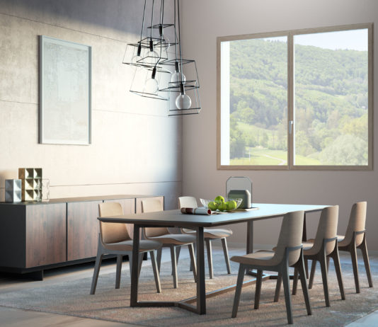 ES Finestra presenta il modello Ester quale nuova materica “stella” tra gli infissi di design