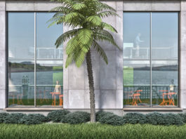 Vista Cristal, design minimale per dare spazio alla luce anche su grandi pareti