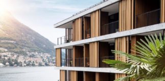 Nuovo luxury resort comasco con schermatura solare quale soggetto architettonico
