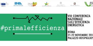 #primalefficienza. A Roma l’VIII Conferenza Nazionale per l’Efficienza Energetica