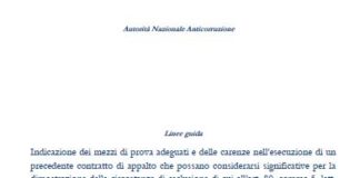 Appalti, indicazioni affidamento servizi ingegneria e architettura. Online guida ANAC n° 6