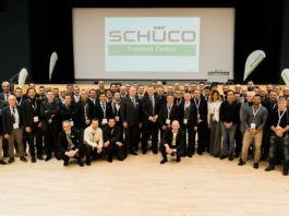 Alla presenza del management tedesco, Schüco Italia premia a Monaco 63 premium partner italiani