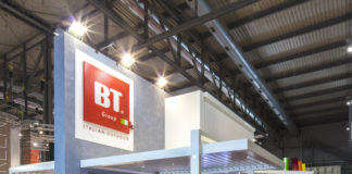 Open air per BT Group a Milano così da esaltare schermature solari dalla forte identità