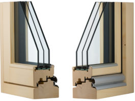 Da Alpilegno nuovo serramento complanare di ultima generazione in lamellare e triplo vetro