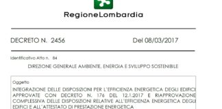 Regione Lombardia: aggiornate, ed estese, le disposizioni su efficienza energetica edifici