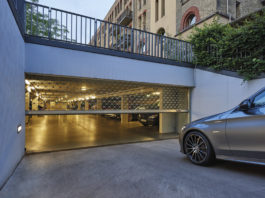 Nuova linea chiusura a serranda TGT quale progettata soluzione salvaspazio per garage collettivi