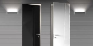 MYA, originale sistema coordinato porte filo muro che elimina anche il verso di posa