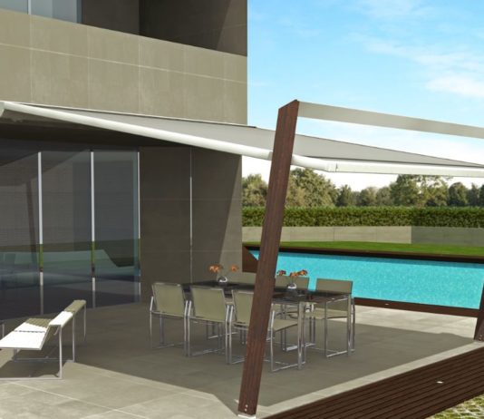 Nuove pergole ombreggianti dal design puro e minimale in 4 varianti per qualsiasi esigenza