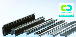 Sostenibilità. Certificazione oro Cradle Material Health per i profili termoisolanti Ensinger