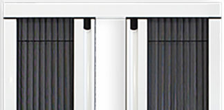 Sincropliss, nuova zanzariera con ante sincronizzate per aperture di grandi dimensioni