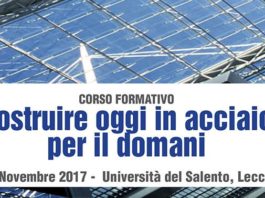Corso formativo: costruire oggi in acciaio per il domani. Università del Salento