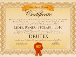 “Leader del Mercato degli Infissi” Drutex S A rafforza la sua posizione di mercato in Polonia