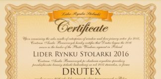 “Leader del Mercato degli Infissi” Drutex S A rafforza la sua posizione di mercato in Polonia