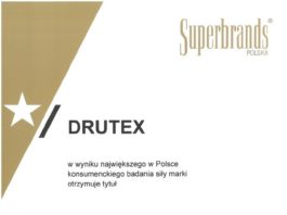 Superbrands Polska Marka assegnato a Drutex per la quarta volta consecutiva
