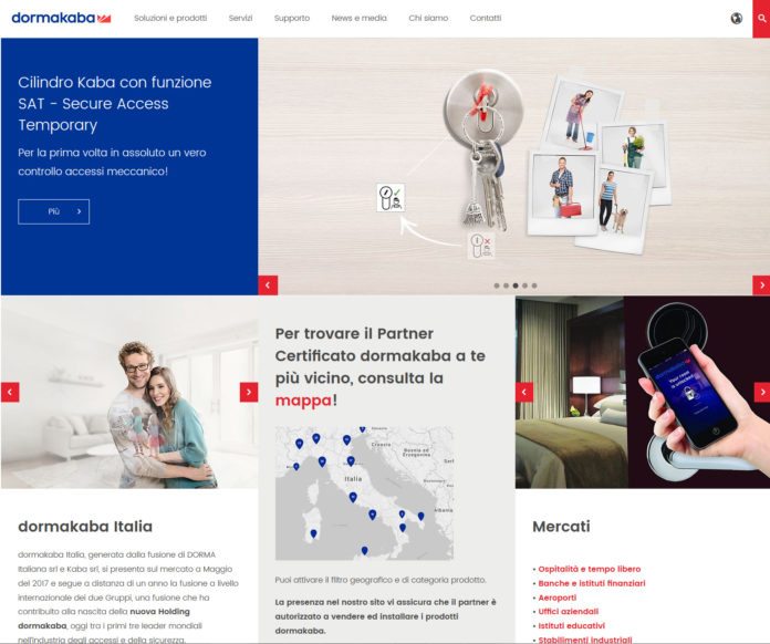 Homepage_dormakaba_it