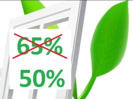 Rimodulazione ecobonus per i serramenti al 50 %. Conseguenze (possibili) e singolarità di posizioni