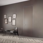 Nuova ed elegante soluzione di telaio Concept per le porte filomuro del Sistema Zero