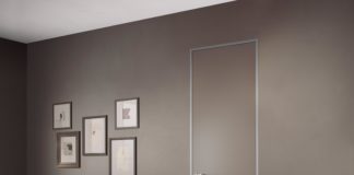 Nuova ed elegante soluzione di telaio Concept per le porte filomuro del Sistema Zero