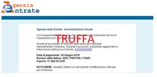Rimborsi fiscali: attenzione alle e-mail truffa. Agenzia raccomanda di cestinare false comunicazioni